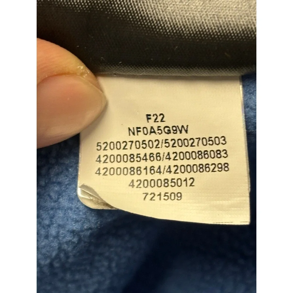 The North Face‎ Men's Canyonlands 1/2 Zip Fleece Jacket Blue NF0A5G9W Medium